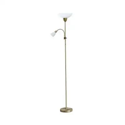 RABALUX Diana podna lampa sa citacem E27+E14 bronza / bela