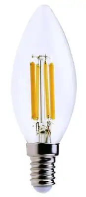 RABALUX Sijalica Filament LED E14 C37 6W 800lm 3000K