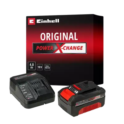 EINHELL Power-X-Change 18V 4,0 Ah Starter-Kit