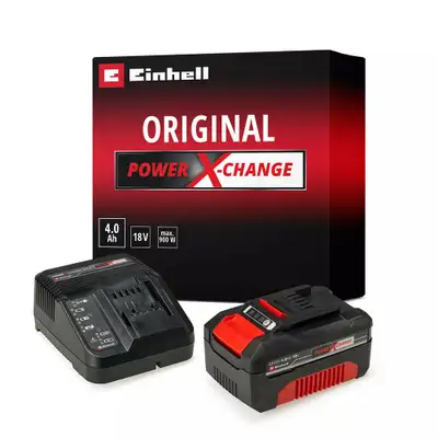 EINHELL Power-X-Change 18V 4,0 Ah Starter-Kit