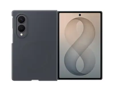 SAMSUNG Galaxy Z Fold8 Silicone Magnet Case Black EF-EF971CBEGWW