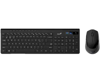 GENIUS SlimStar 8230,Black,SER,BT+2.4GHz
