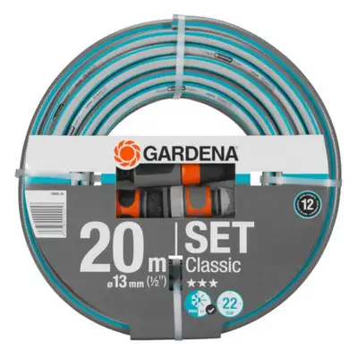 GARDENA Set crevo classic 1/2"(13mm) 20m + nastavci + prskalica