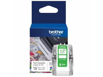 BROTHER CZ1002 Kont.kolor papirna traka 12mm, 5m