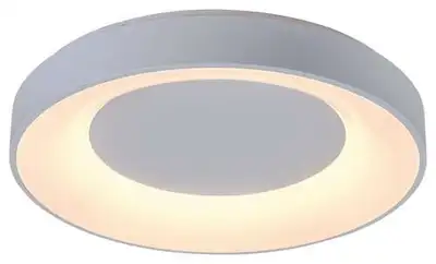 RABALUX Ceilo plafonjera bela 48cm LED 38W 3000-6000K daljinski