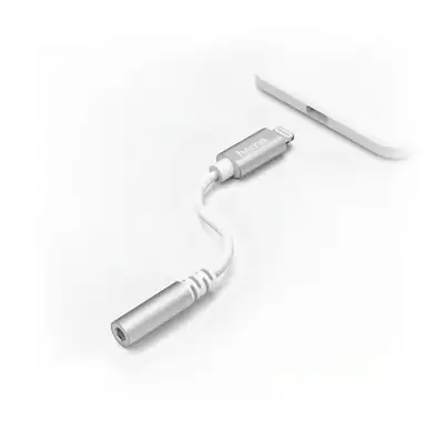 HAMA IPHONE LIGHTING ADAPTER NA 3.5MM ZENSKI DZEK BELI
