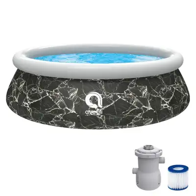 AVENLI 300CMX76CM SA PUMPOM MARBLE 76135