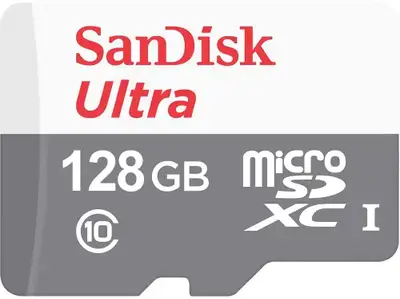 SANDISK SDXC 128GB Ultra Mic.100MB / s Class 10 UHS-I