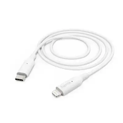 HAMA kabl USB-C na Lightning, 1m, beli, 480 Mbit / s