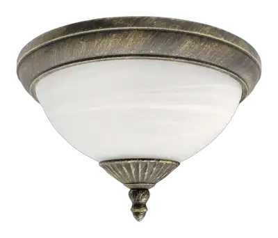 RABALUX Madrid spoljna plafonjera E27 60W staro zlato IP43