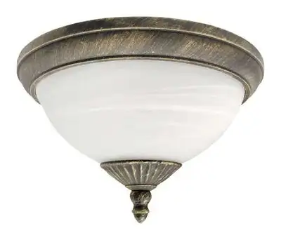 RABALUX Madrid spoljna plafonjera E27 60W staro zlato IP43