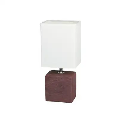 RABALUX Orlando keramicka stona lampa E14 40W wenge