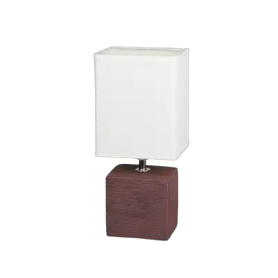 RABALUX Orlando keramicka stona lampa E14 40W wenge