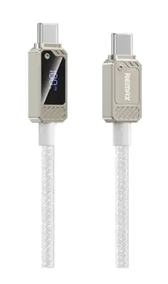 REMAX Suxien RC-C069 USB C na C 100W 1.2m beli