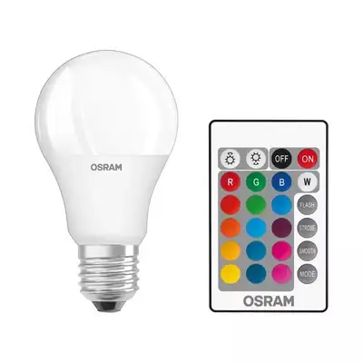 OSRAM Sijalica RGB daljinski E27 9W 2700k dim N