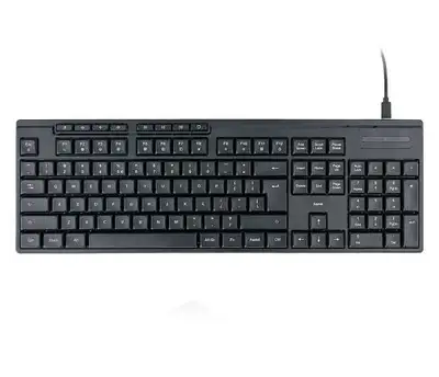 HAMA CK-200 tastatura USB zicna crna, US