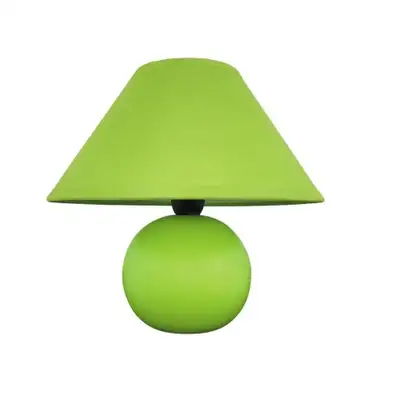 RABALUX Ariel keramicka stona lampa E14 40W, zeleno