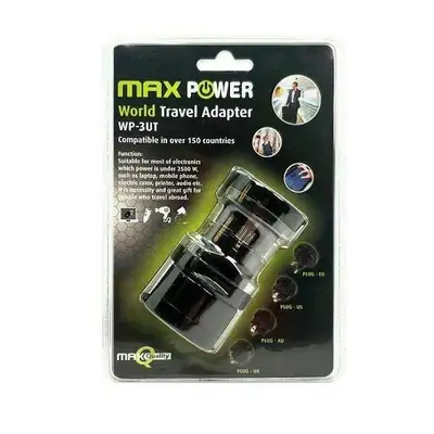 MAX MOBILE MD Univerzalni Putni WP-3UT CRNI