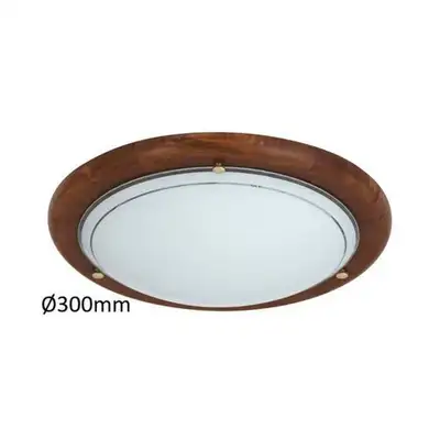RABALUX Fa Ufo plafonjera D30 E27 60W hrast opal