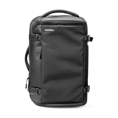 TOMTOC NAVIGATOR T66 TRAVEL LAPTOP BACKPACK BLACK 17" 40L T66M1D1