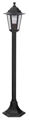 RABALUX Velence spoljna lampa1m E27 60W crno IP43