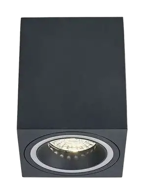 RABALUX Kobald plafonjera GU10 25W siva 8x8