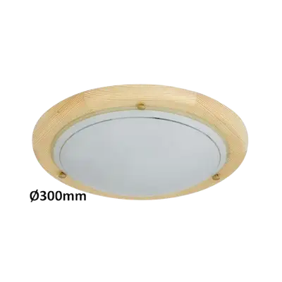 RABALUX Fa Ufo plafonjera D30 E27 60W nature opal