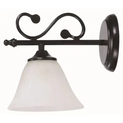 RABALUX Dorothea zidna lampa E14 40W mat crno