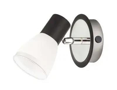 RABALUX Ati spot E14 1x max15W crno / hrom