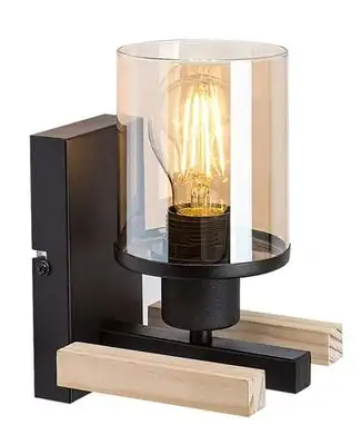 RABALUX Niylah, crna metalna stona lampa E27 1x25W, IP20