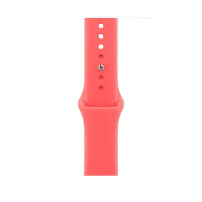 APPLE Watch 46mm Sport Band: Bright Guava Sport Band - M/L (SEASONAL) mhyj4zm/a