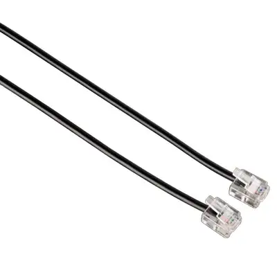 HAMA TEL.KABL 6p4c na 6p4c crni 15M 44932