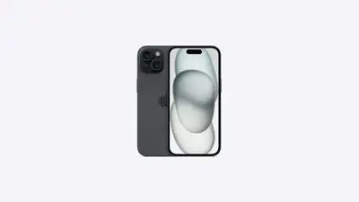 APPLE iPhone 15 256GB Black mtp63sx/a