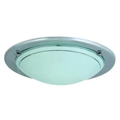 RABALUX Ufo plafonjera D38 E27 2x60W belo opal