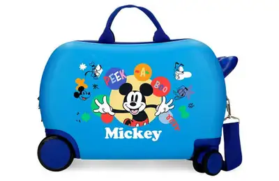 DISNEY MICKEY PEEK A BOO ABS Kofer za decu 45cm sa 4 tockica PLAVI