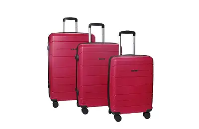 ENOVA MODENA PP Set kofera 3 / 1 Fuchsia