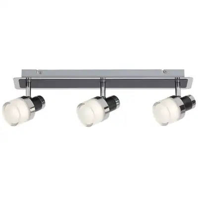 RABALUX Harold,kupatilska,LED15W,IP44,chrom / crna / opal