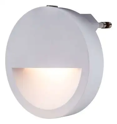 RABALUX Pumpkin, unutrašnja indirect nocno svetlo, bela, plastika