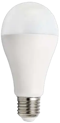 RABALUX SMD LED sijalica, belo, metal+plastika, E27 A65, 2450