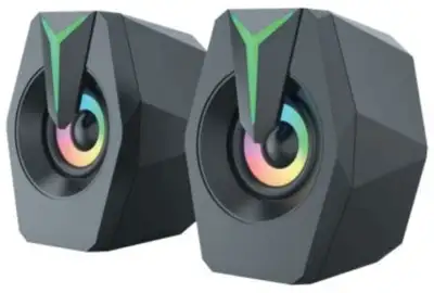 GEMBIRD PK-B26 LED, 2.0 inch, 6W RMS 2x3W black