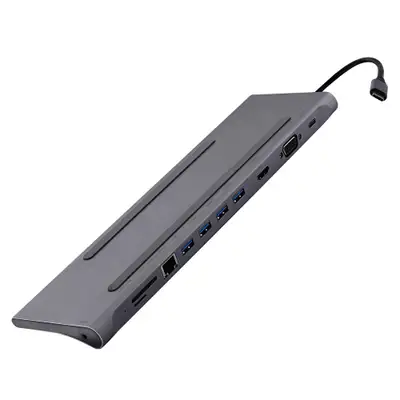 TNB DOCKUSBC11 ALU HUB USB-C SA 11 KONEKTORA