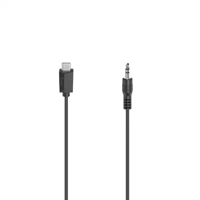HAMA USB-C muski na 3.5mm muski stereo 0.75m