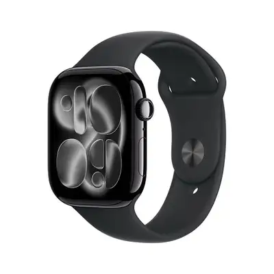 APPLE Watch S11 Cellular 42mm Jet Black Aluminium Case with Black Sport Band - S / M mf834rk / a