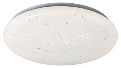 RABALUX Damien, plafonjera, LED 24W, bela