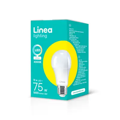 LINEA LED sijalica 11W(75W) A60 1055Lm E27 4000K