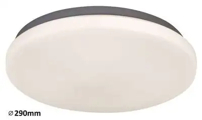 RABALUX Rob plafonjera LED 20W, 4000K, bela okrugla, 29cm