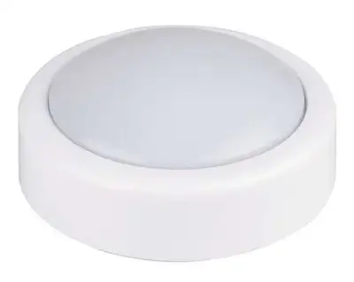 RABALUX Push light, lampa na baterije sa taster prekidacem LED