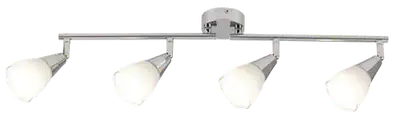 RABALUX Nicolette spot E14 4xMax40W hrom/belo