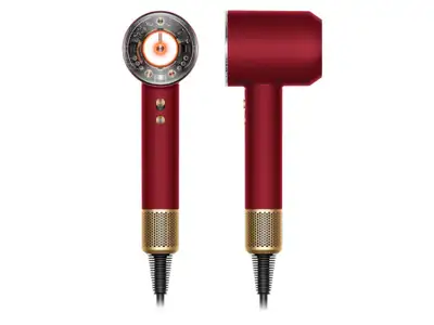 DYSON HD16 Red Velvet / Gold Straight Wavy 493117