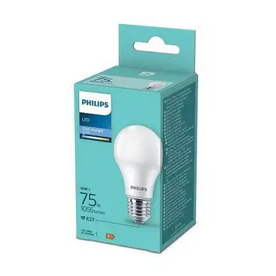 PHILIPS  10.5W(75W) A60 E27 CDL FR ND 1PF / 6